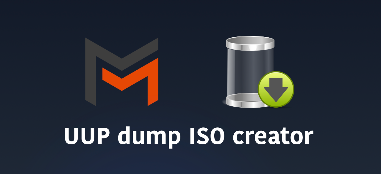UUP Dump ISO Creator entry in ProxMenux