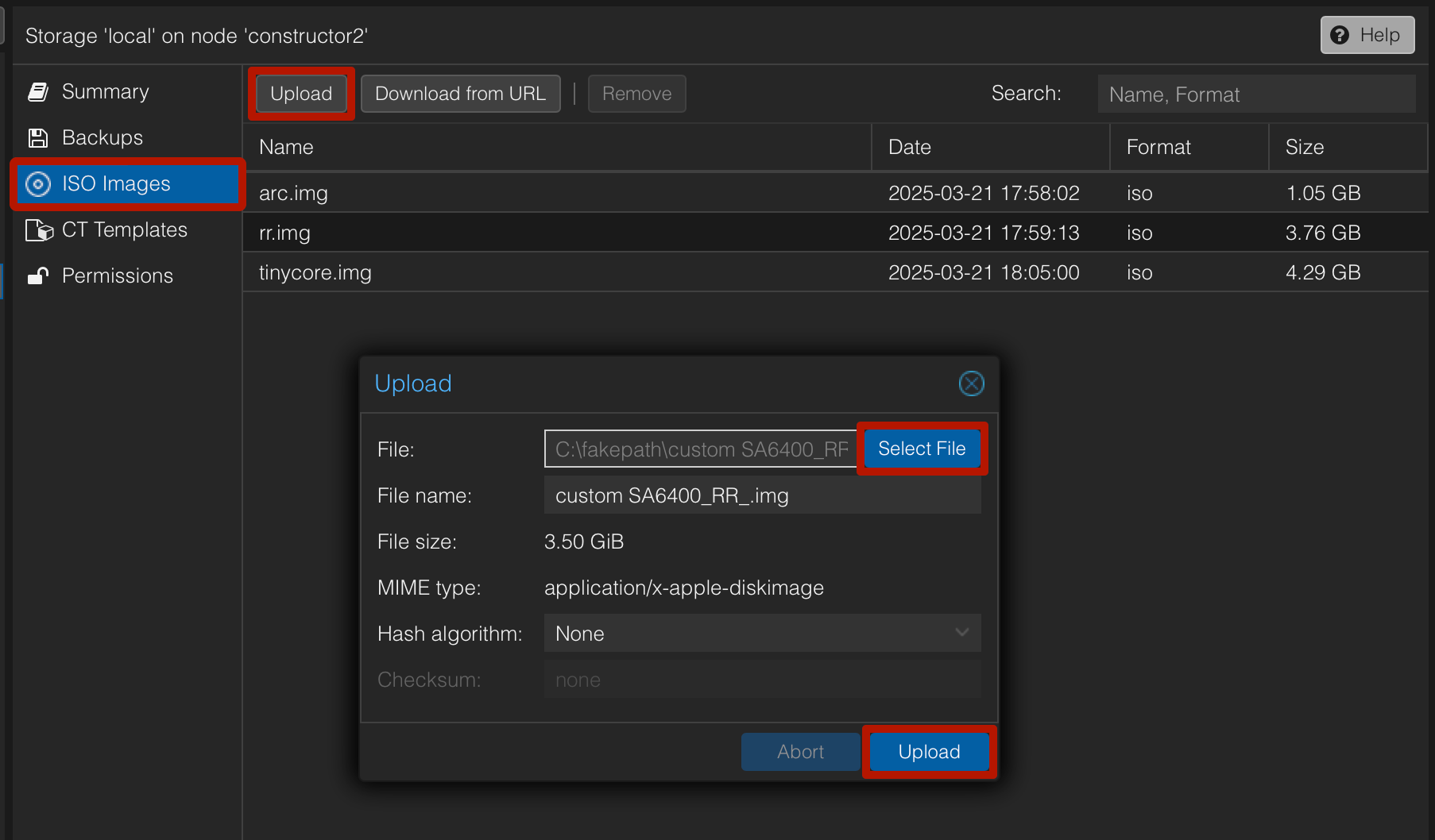 Add custom loader
